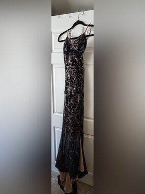 Windsor | Dresses | Lola High Slit Satin Dress 2 Windsor | Poshmark